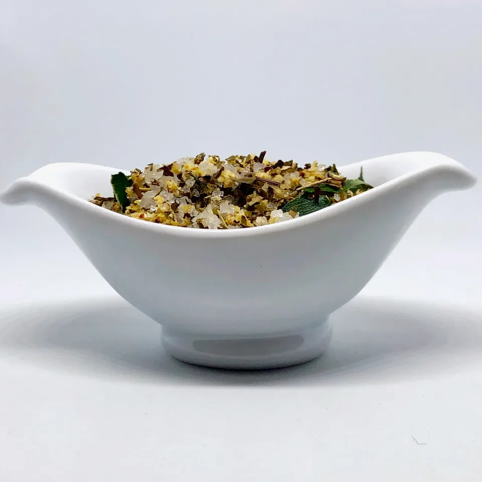 Bay Leaf and Basil Salt